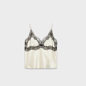Aritzia Foxtrot Satin Camisole